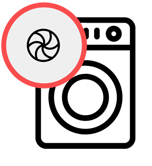 Не вращается барабан