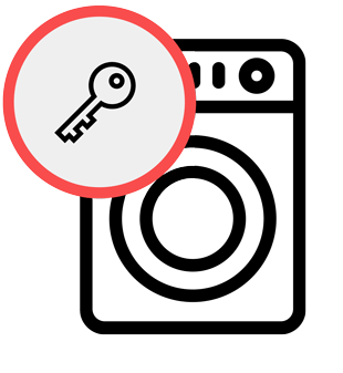 В машинку попал посторонний предмет